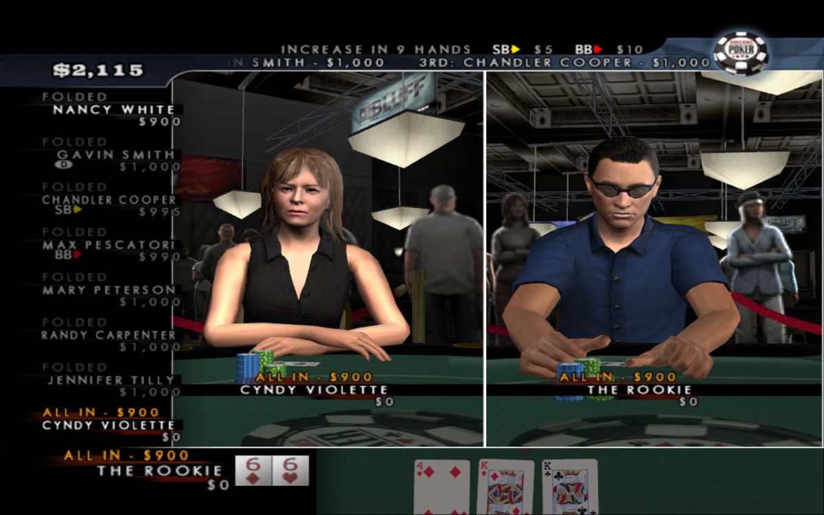 World Series of Poker 2008 screenshot 3 for Playstation 2